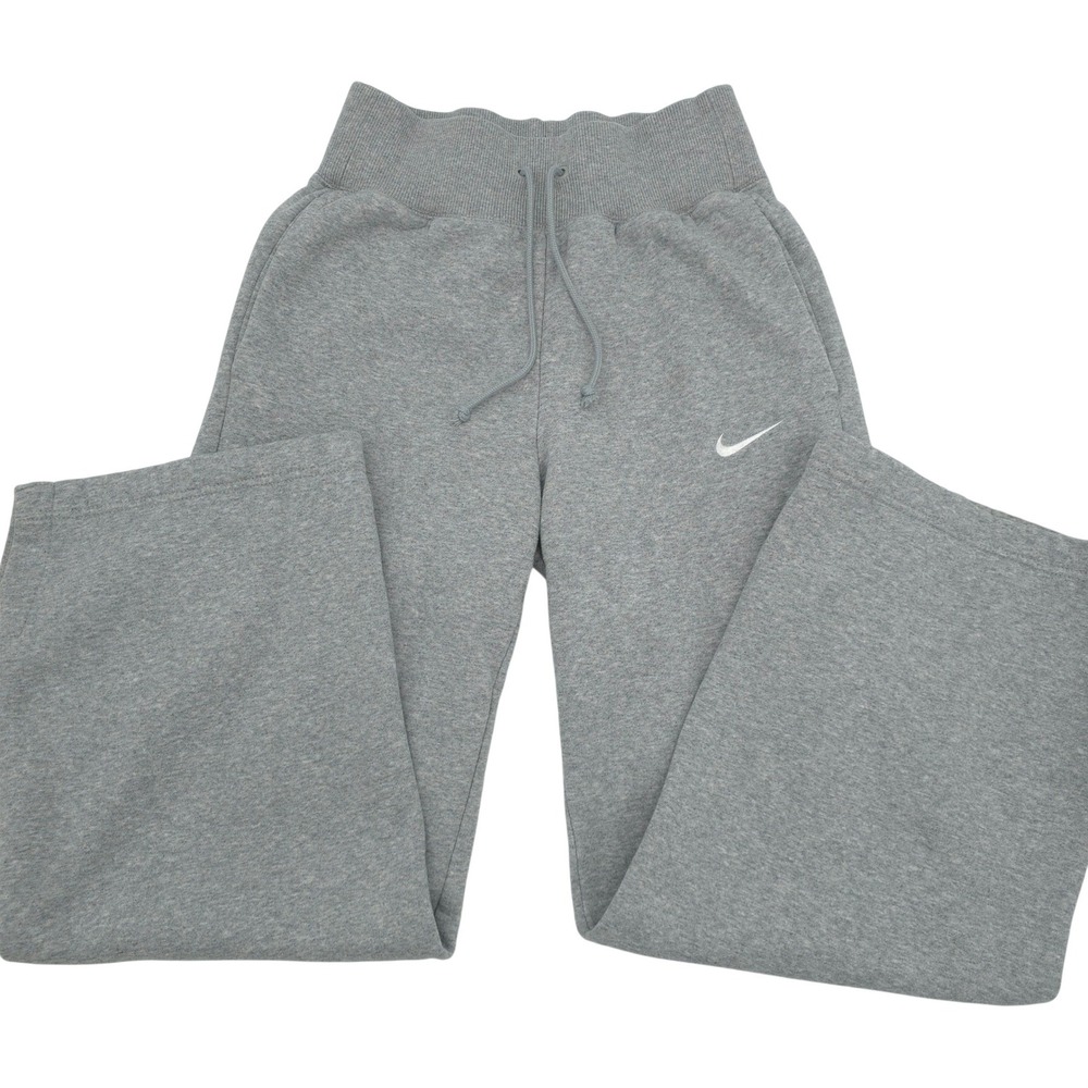Nike Sportswear Fleece Straight Leg Sweatpants Nike Gray Sweatpants Womens XS